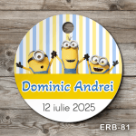 etichete marturii botez Minioni