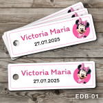 etichete marturii botez Minnie Mouse