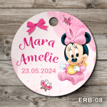 etichete marturii botez Minnie Mouse
