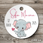 etichete personalizate botez Elefant