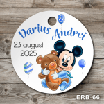 etichete personalizate botez Mickey Mouse