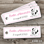 etichete personalizate carton Minnie Mouse