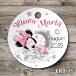 etichete personalizate carton Minnie Mouse