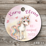 etichete personalizate carton Unicorn
