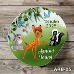 etichete rotunde autocolante Bambi