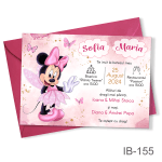 invitatii botez fetite Minnie Mouse Zana