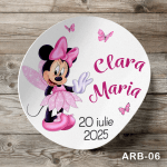 print etichete autoadezive Minnie Mouse