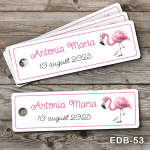 modele etichete personalizate flamingo