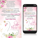 invitatii digitale botez lebada