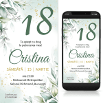 invitatie digitala majorat