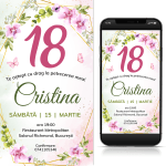 invitatie digitala majorat