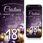 invitatie majorat