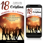 invitatii majorat fete