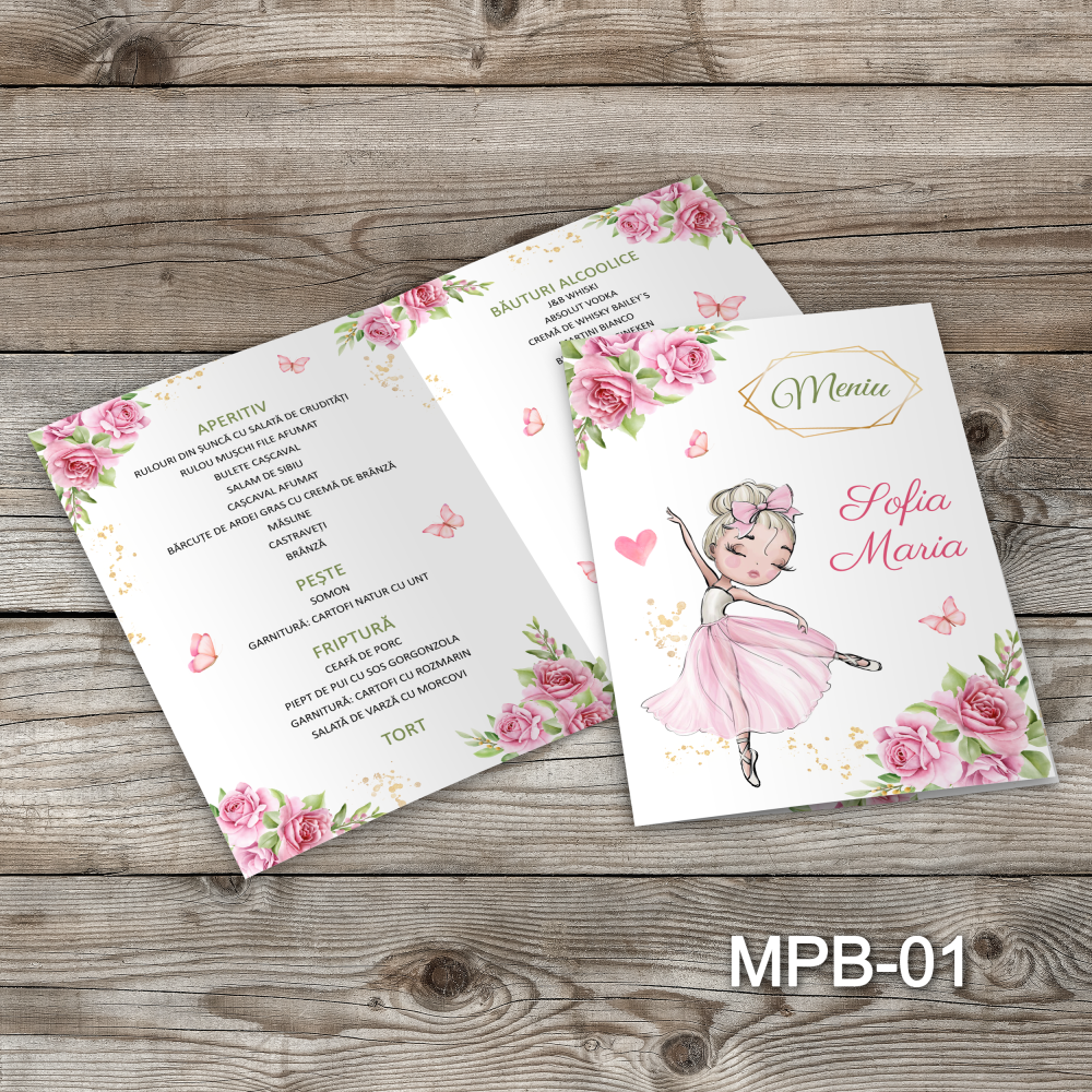 meniuri botez balerina premium