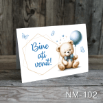 numere de masa botez ursulet cu balon