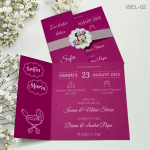 invitatii botez deosebite Minnie Mouse