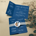 invitatii botez elegante Mickey Mouse