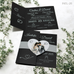 Invitatii nunta elegante - INEL-26 - imagine 3