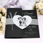 Invitatii nunta elegante - INEL-01