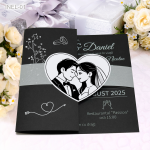 Invitatii nunta elegante - INEL-07 - imagine 3