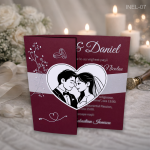 Invitatii nunta elegante - INEL-07