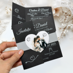 Invitatii nunta elegante - INEL-26