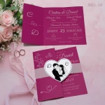 Invitatii nunta elegante - INEL-09 - imagine 4
