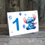 numere de masa botez Stitch