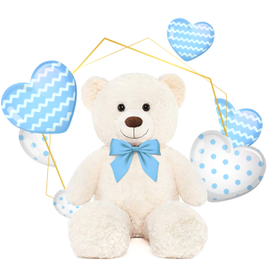 Ursulet cu inimi albastre