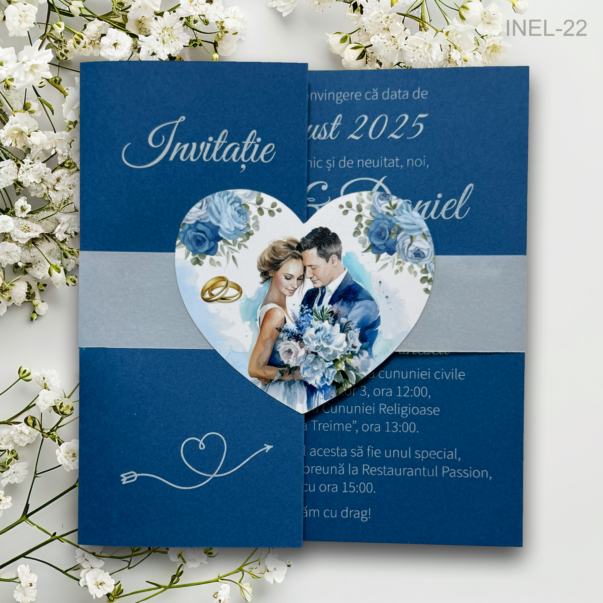 Invitatii de nunta elegante