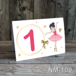 numere masa botez balerina