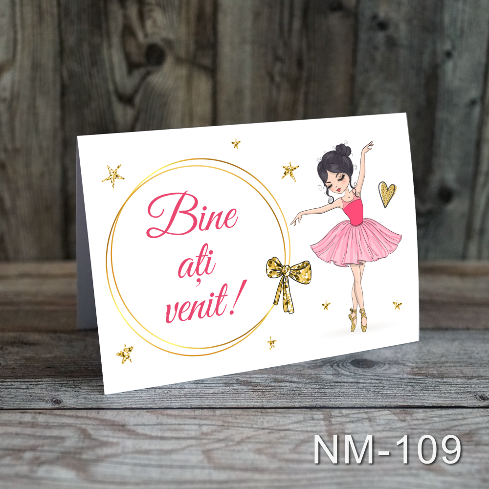 numere masa botez balerina